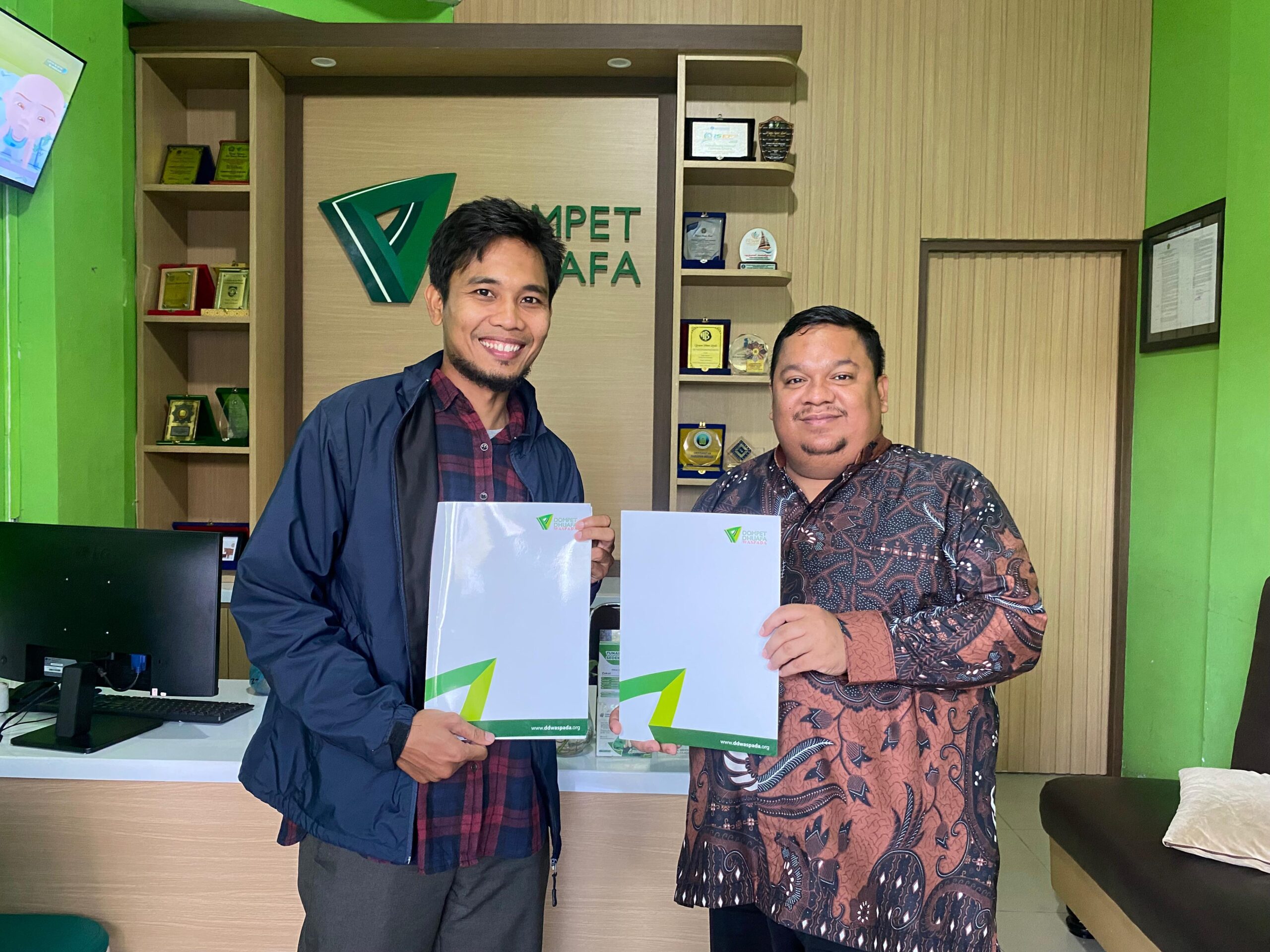 DD Waspada dan Penerus Kebaikan Jalin MoU, Perkuat Penghimpunan ZISWAF di Sumut