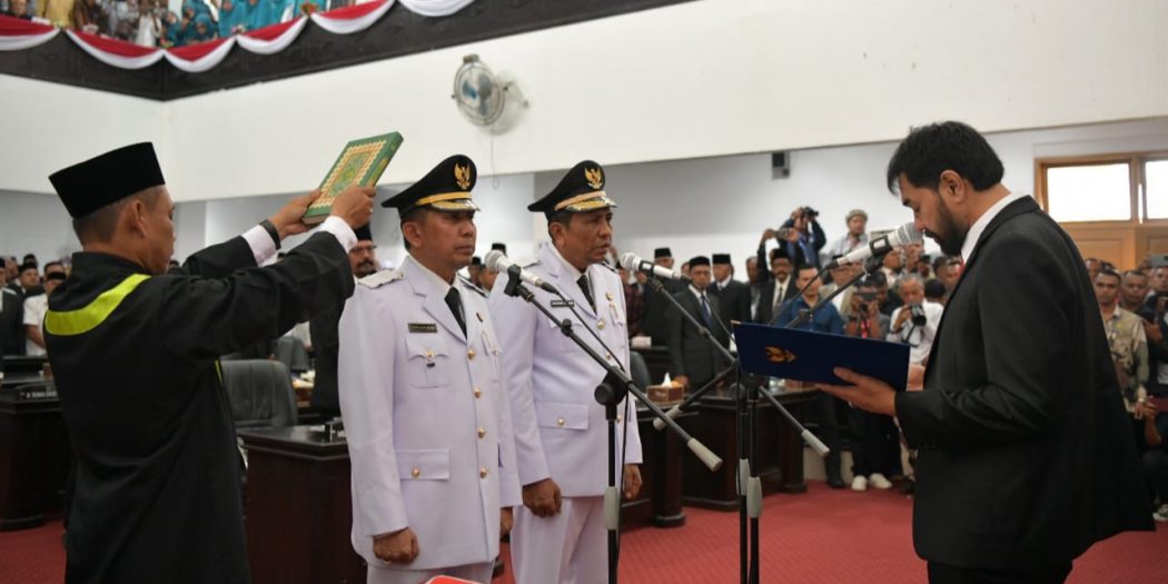 Sibral Malasyi dan Hasan Basri Sah Jadi Bupati-Wakil Bupati Pidie Jaya