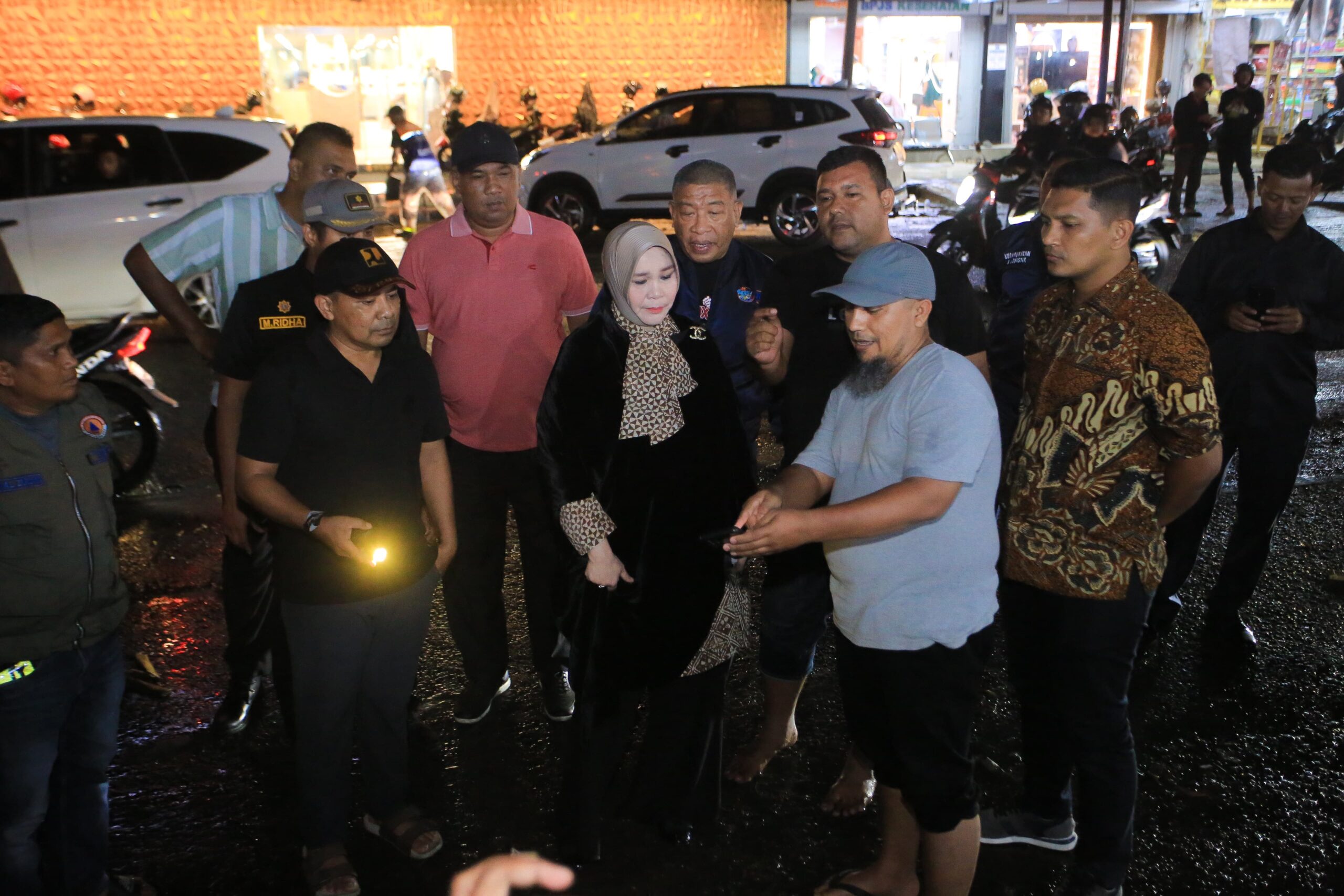 Banda Aceh Hujan Deras, Wali Kota Illiza Gerak Cepat Pantau Genangan