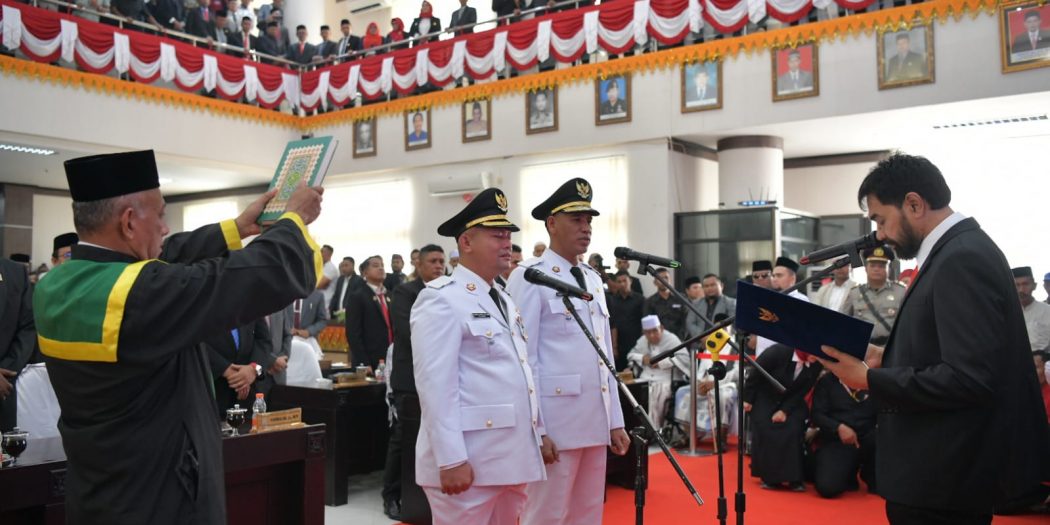 Mualem Ajak Bupati-Wakil Bupati Bersinergi Majukan Aceh Utara