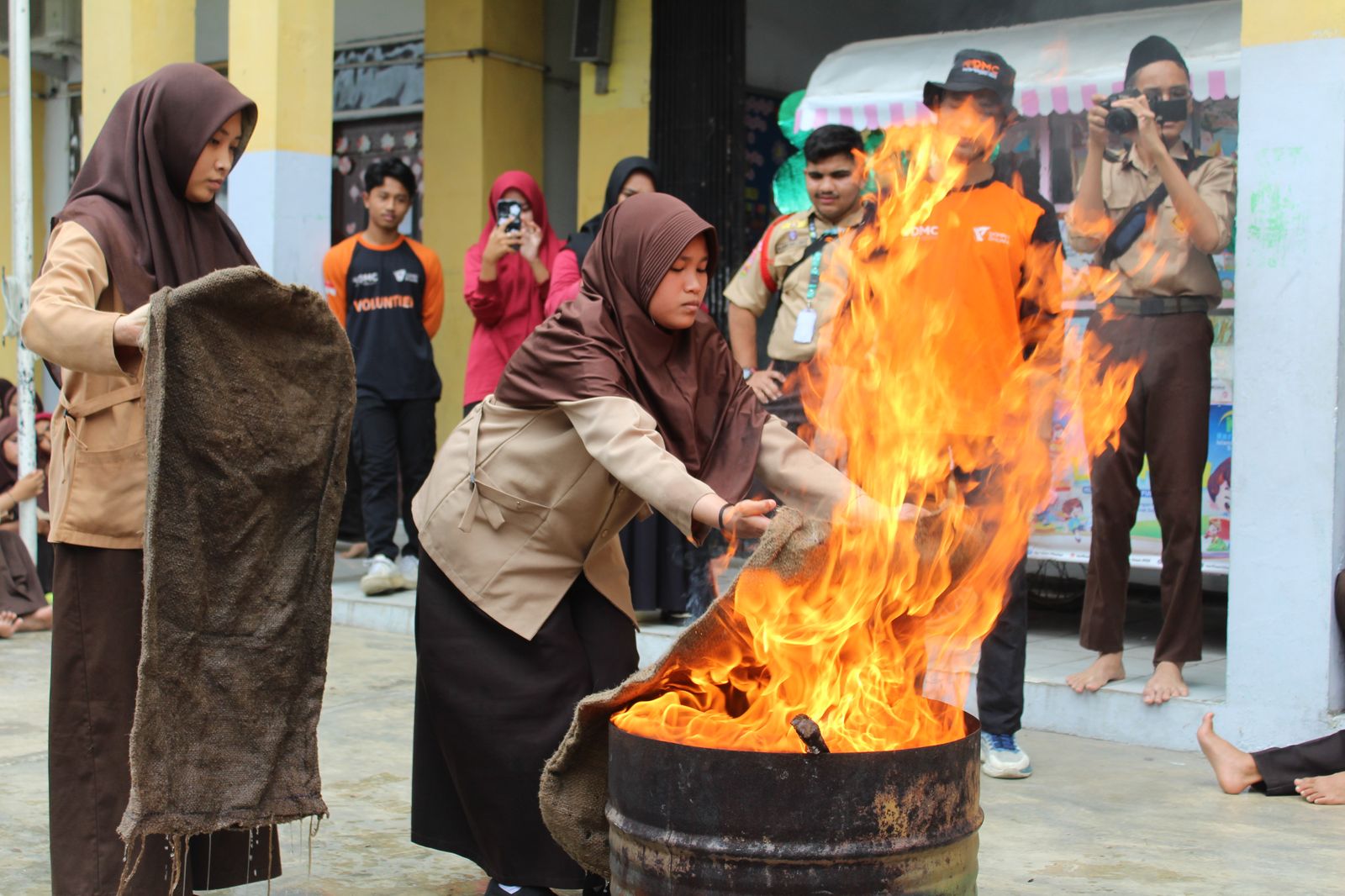 DDV Sumut Gelar Sharing Mitigasi Bencana di Nur Ihsan Islamic Fullday School