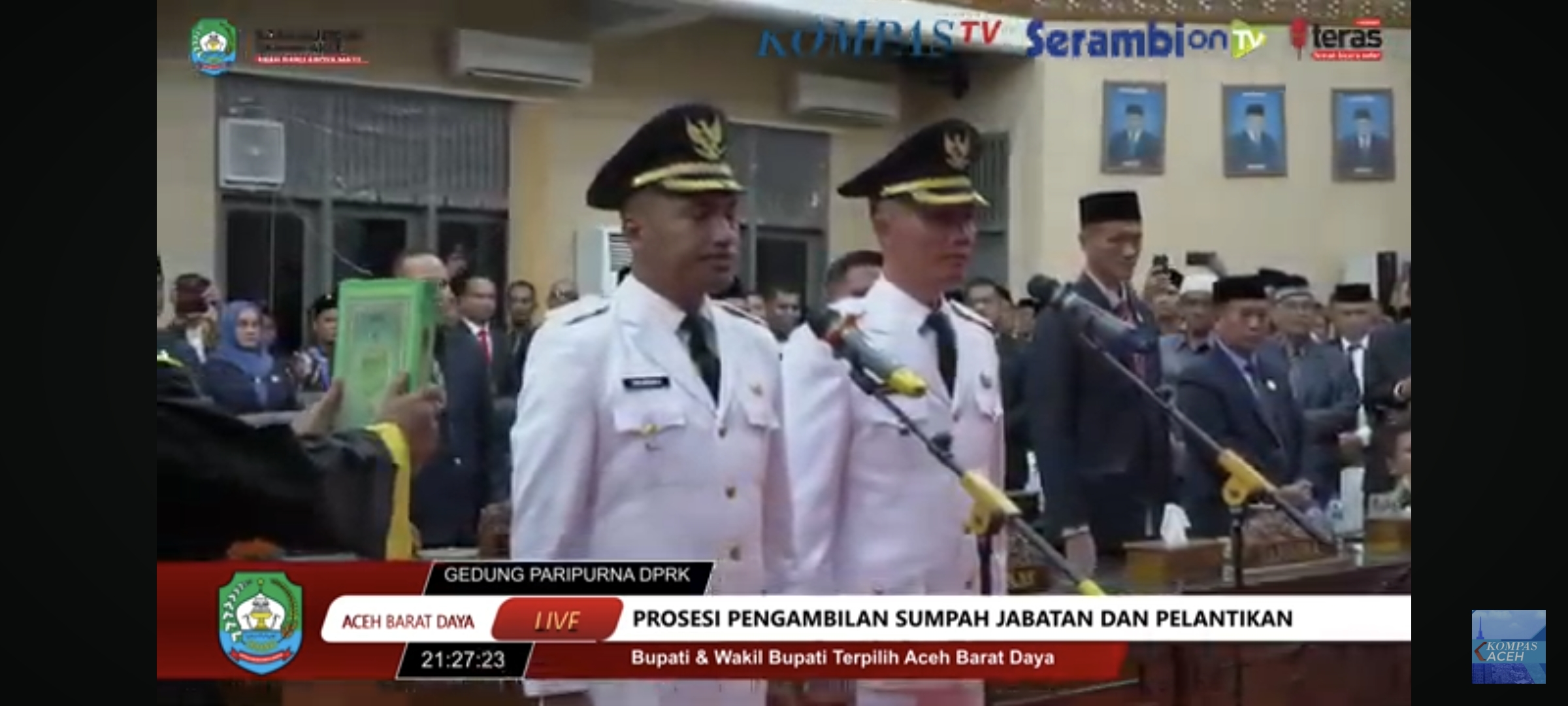 Sah! Safaruddin-Zaman Akli Resmi Jadi Bupati dan Wakil Bupati Abdya