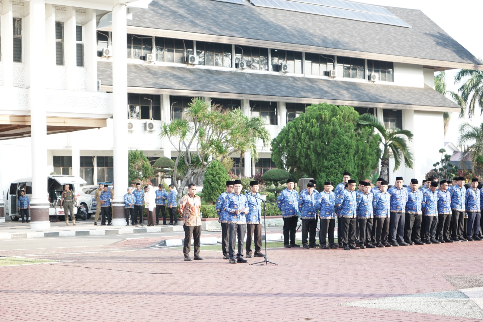 Pimpin Apel Perdana, Ini Pesan Wakil Gubernur Aceh Fadhlullah