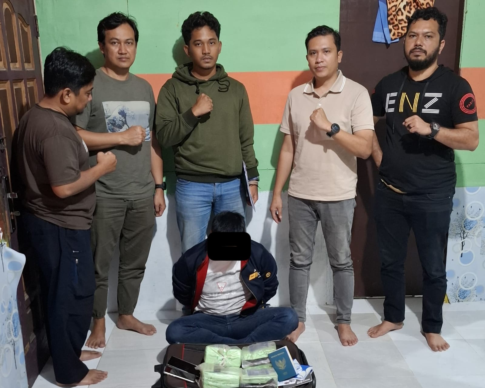 Polda Aceh Tangkap Pengedar Narkoba di Aceh Timur, 4 Kilogram Sabu Diamankan