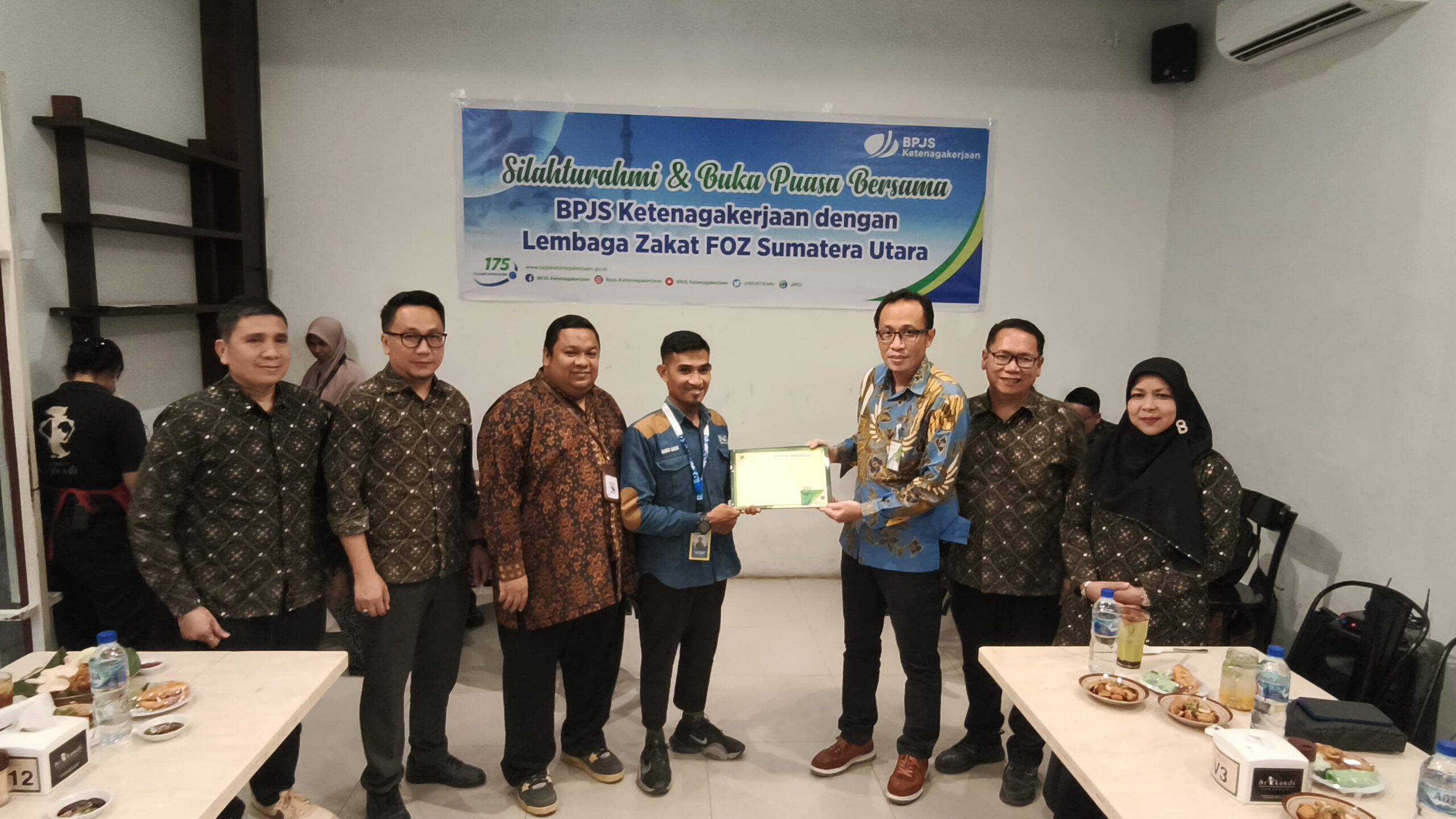 BPJS Ketenagakerjaan dan FOZ Sumut Dukung Jaminan Sosial Bagi Mustahik