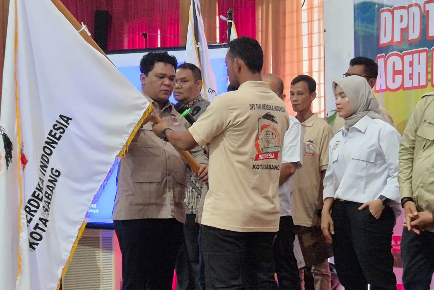 Pengurus Tani Merdeka Aceh Besar, Banda Aceh dan Sabang Resmi Dilantik