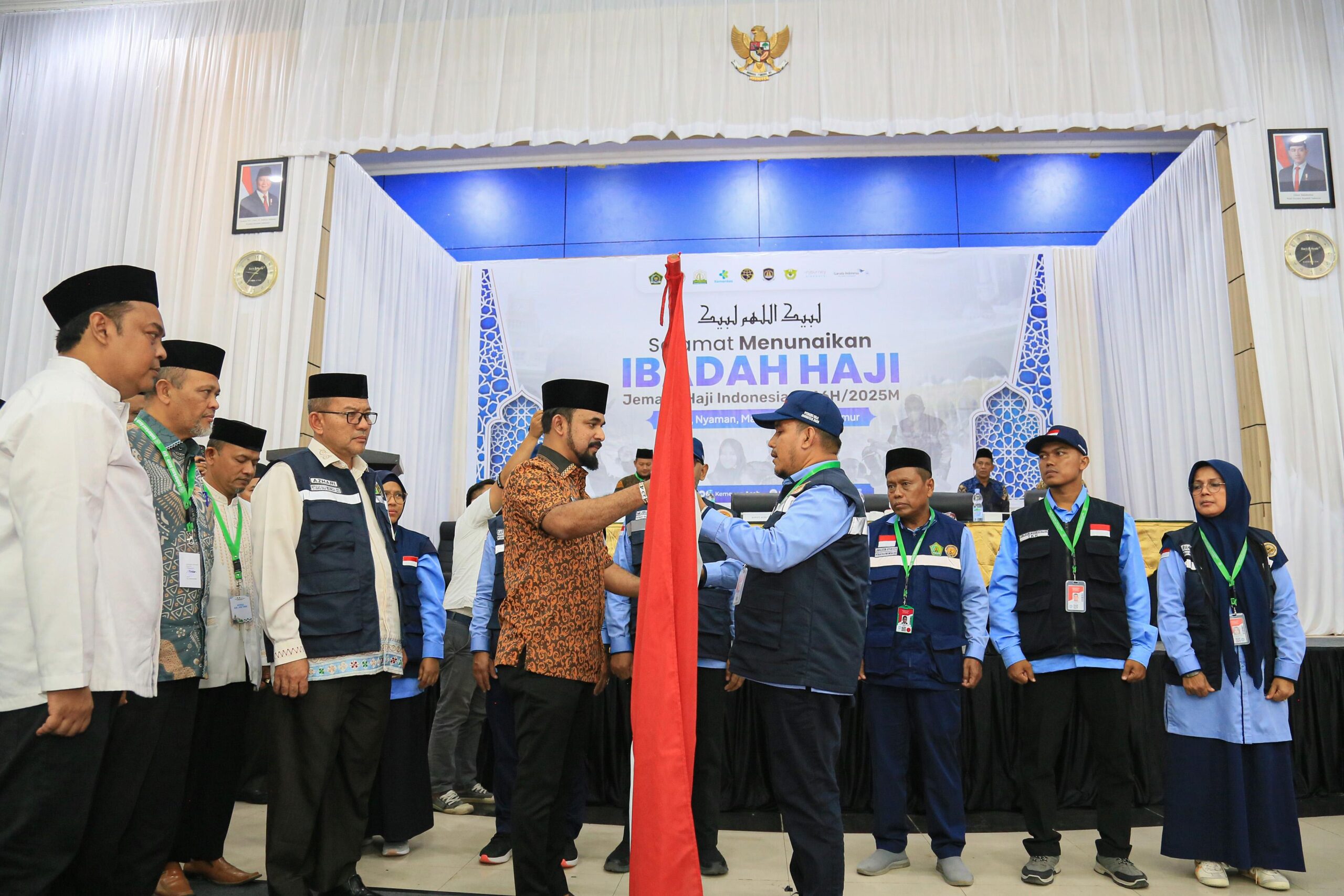 Bupati Aceh Timur Lepas Keberangkatan Jemaah Haji Kloter 2