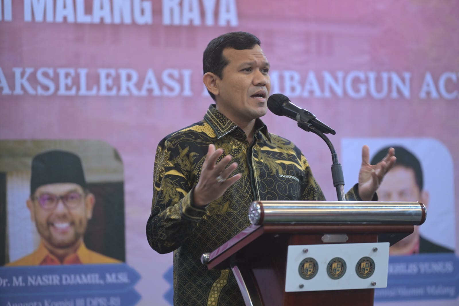 Wagub Fadhlullah Ajak Alumni Aceh Malang Berperan Aktif Bangun Tanah Rencong