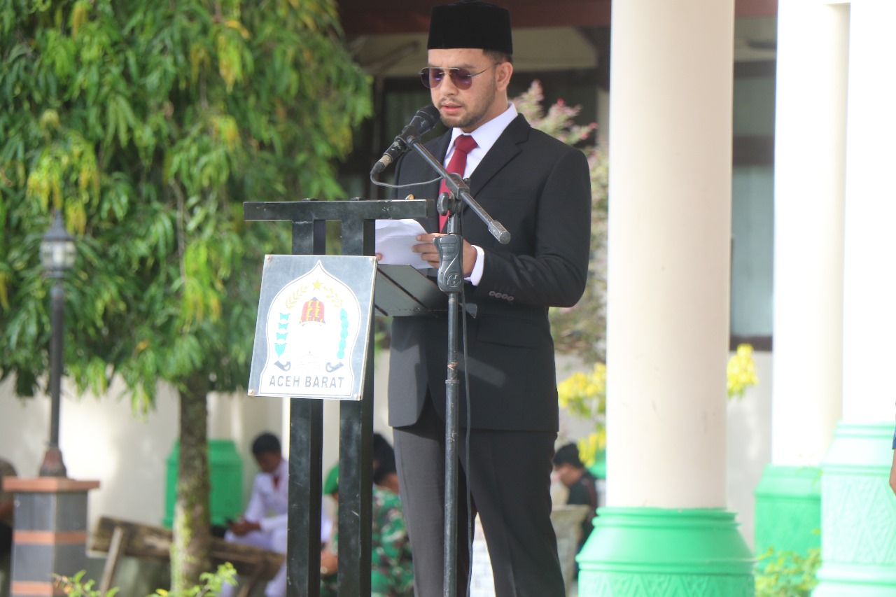 Wabup Aceh Barat Pimpin Harkitnas ke-117: “Kita Harus Menolak untuk Tertinggal”