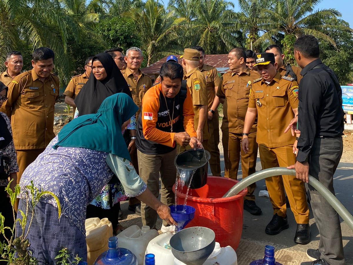 DD Waspada Salurkan 15 Ribu Liter Air Bersih untuk Warga Terdampak Kekeringan di Padang Lawas