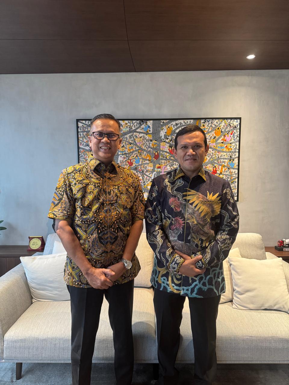 Perkuat Industri dan Sosial, Wagub Aceh dan Dirut SIG Bahas SIA Laweung dan Pelabuhan Strategis