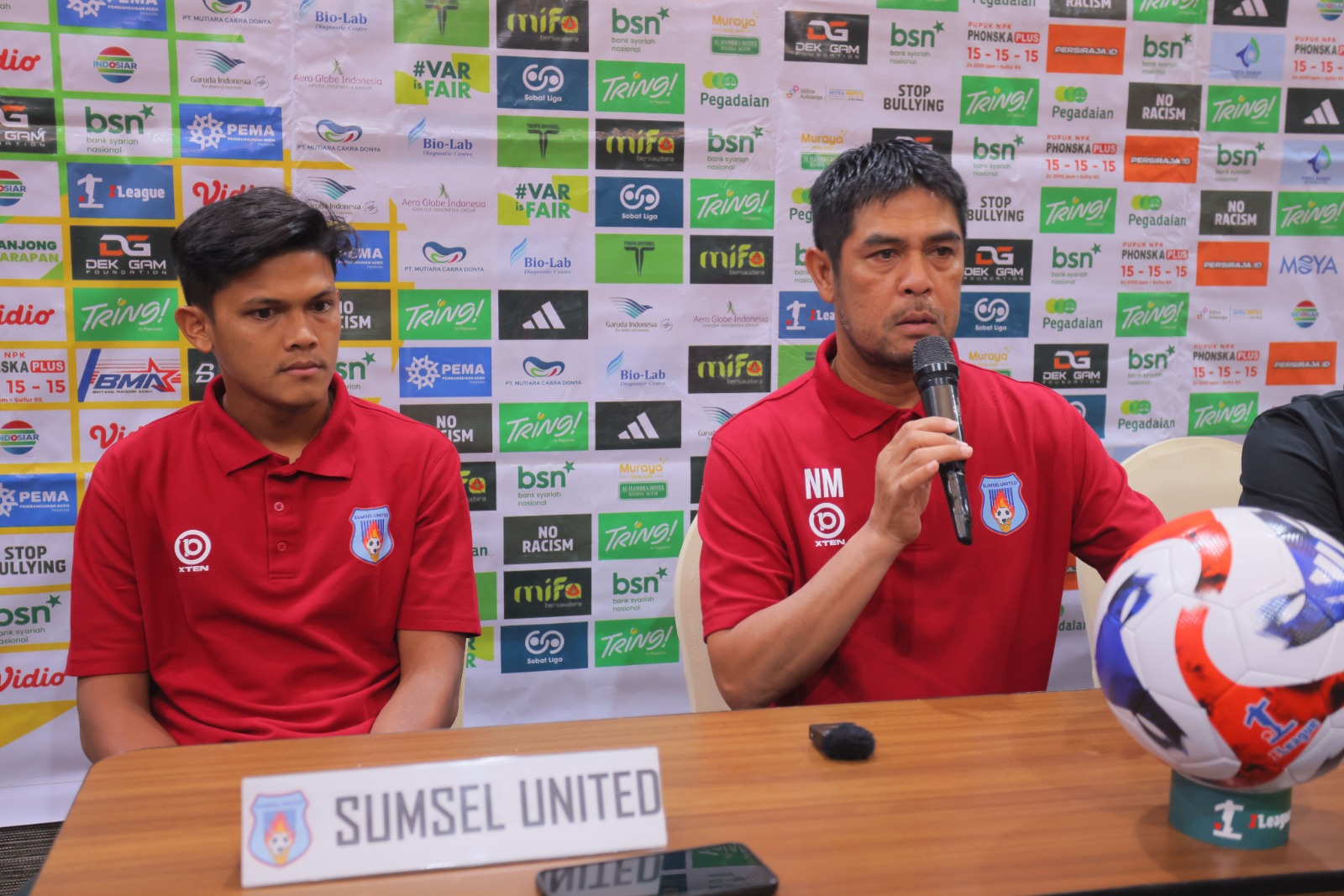 Hadapi Persiraja, Nil Maizar Pastikan Sumsel United Siap Tempur Tanpa Pemain Cedera