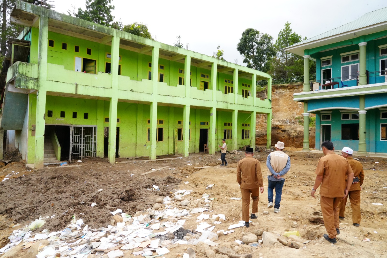 Banjir Bandang Bener Meriah Lumpuhkan SMAS–SMPS Terpadu Bustanul Ulum, Sejumlah Gedung Tak Layak Pakai