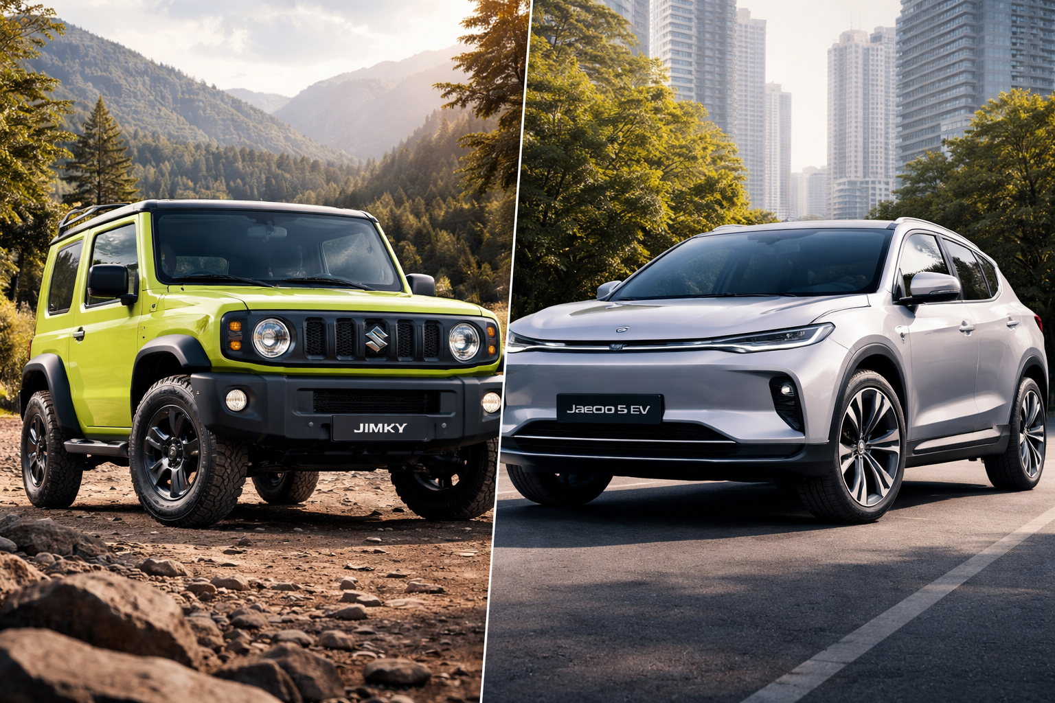 Jimny Bekas vs Jaecoo J5 EV