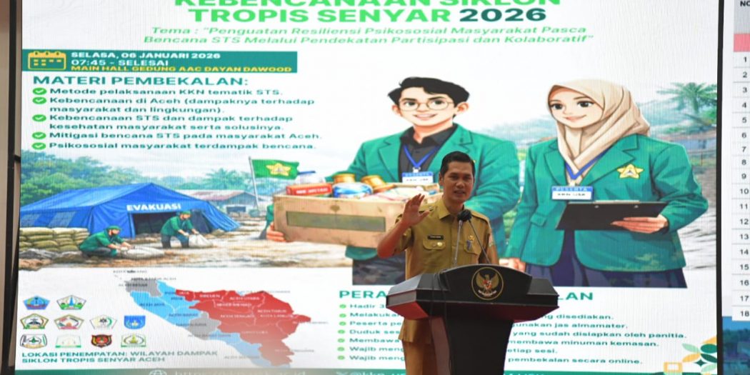 Sekda Aceh Dorong Peran Strategis Mahasiswa KKN dalam Pemulihan Pasca Bencana