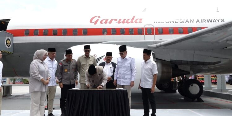 Pesawat Simulasi Manasik Pertama di Indonesia Hadir di Aceh