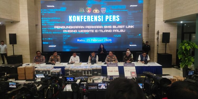 Bareskrim Polri Bongkar Sindikat Phishing E-Tilang Palsu, Lima Tersangka Ditangkap