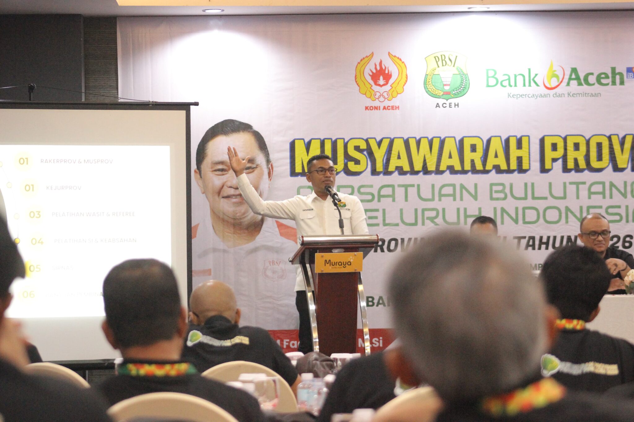 Safaruddin Kembali Nakhodai PBSI Aceh 2026-2030