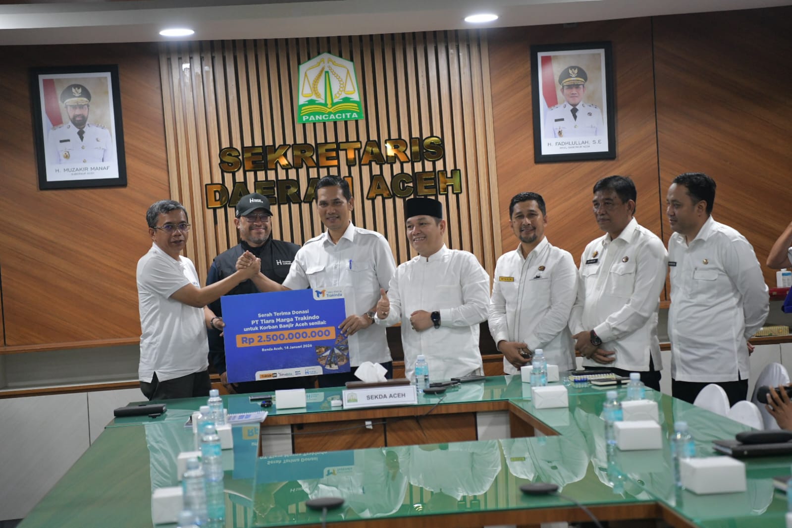 Korban Banjir Aceh Terima Bantuan Rp2,5 Miliar dari PT Tiara Marga Trakindo