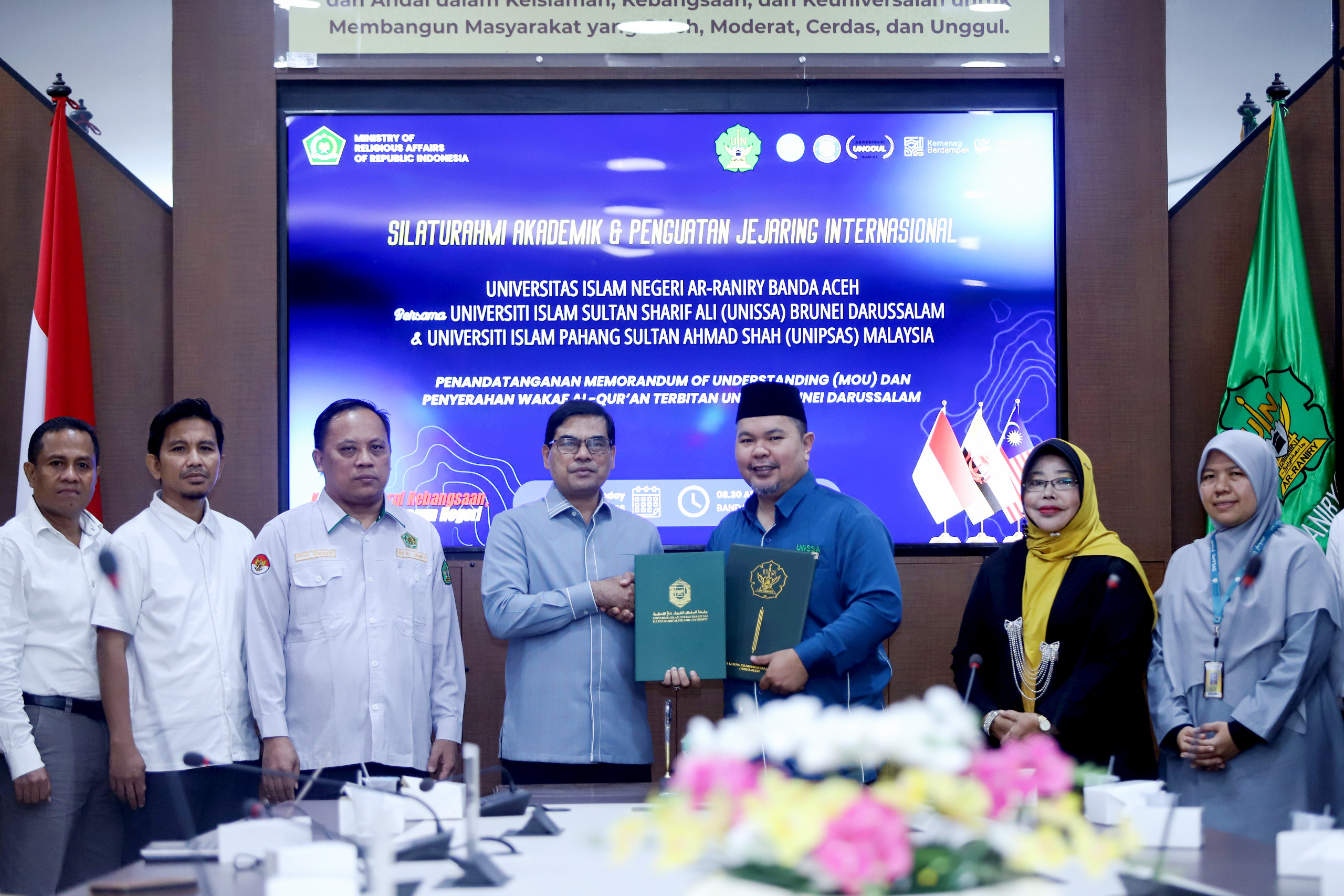 UIN Ar-Raniry Perpanjang MoU dengan UNISSA, Buka Akses Riset dan Mobilitas Mahasiswa ke Brunei