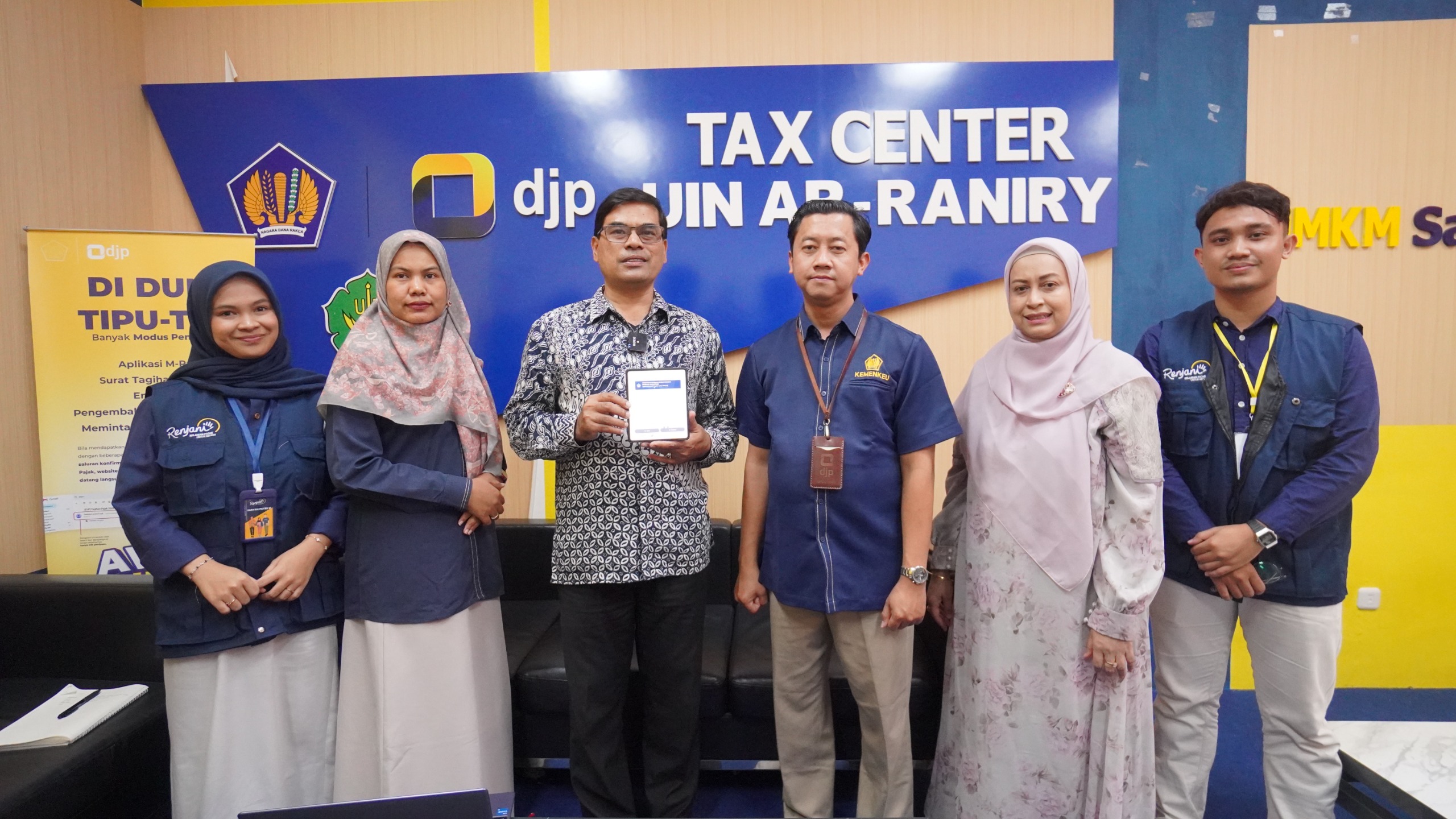 Raih Skor 88.160, Tax Center UIN Ar-Raniry Masuk 10 Besar Nasional