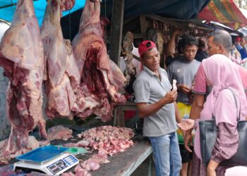60 Ekor Ternak Dipotong Saat Meugang, Harga Daging di Sabang Tembus Rp190 Ribu per Kilogram