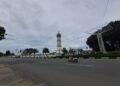 Jalanan Kota Banda Aceh Lengang pada Hari Pertama Puasa