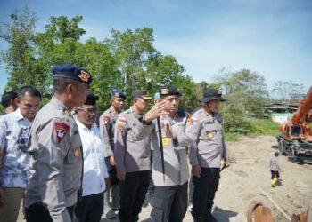 Kapolda Aceh Tegaskan Pembangunan Jembatan Bailey di Sawang Bakal Selesai Tepat Waktu