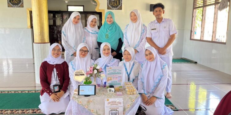 Dukung Literasi Gizi Masyarakat, Mahasiswa K3S Profesi Ners FKEP USK Kenalkan SIGAP MPASI