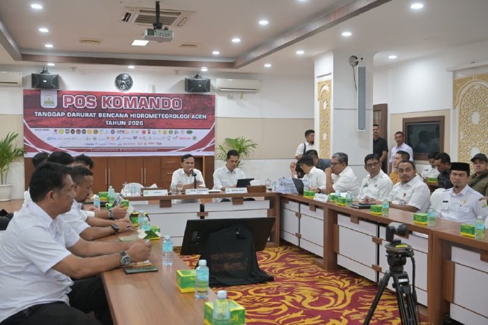 Wagub Fadhlullah Dorong Percepatan Data Pascabencana Aceh