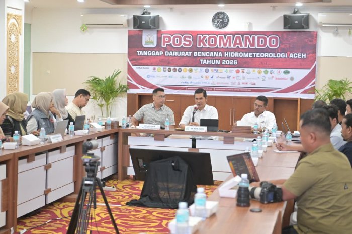 Sekda Aceh Terima Forum LSM, Pemerintah Aceh Susun Quick Win Pemulihan Pascabencana