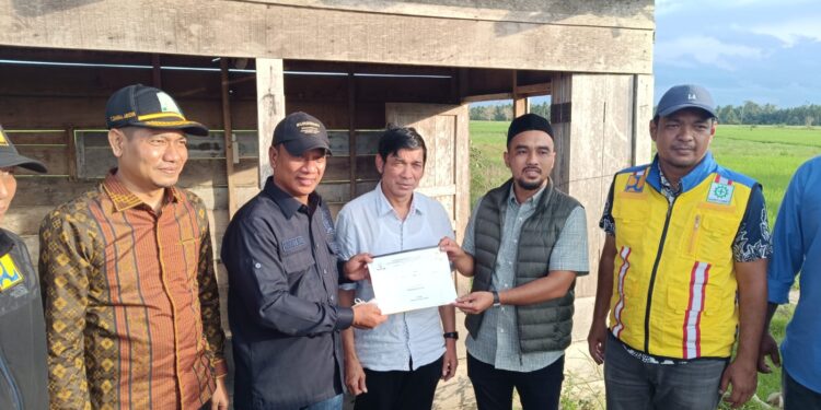 DPRK Aceh Timur Usulkan Perbaikan Jalan Peunaron Baru–Sri Mulya Lewat Skema Inpres