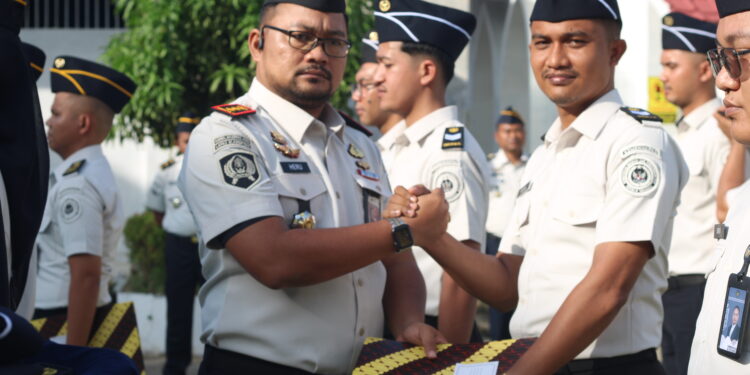14 Pegawai Lapas Blangpidie Abdya Naik Pangkat, Momentum Tingkatkan Integritas