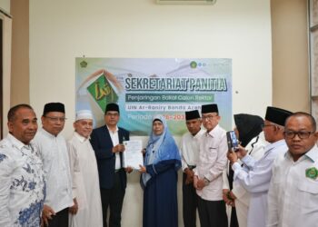 Mujiburrahman Kembali Mendaftar sebagai Calon Rektor UIN Ar-Raniry 2026–2030