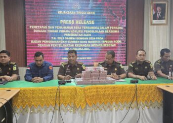 Kejati Aceh Tetapkan Tiga Tersangka Dugaan Korupsi Beasiswa, Kerugian Negara Capai Rp14 Miliar