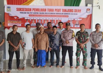 Pemilihan Tuha Peut Gampong Tanjung Deah Berlangsung Tertib dan Demokratis