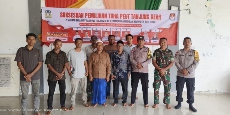 Pemilihan Tuha Peut Gampong Tanjung Deah Berlangsung Tertib dan Demokratis