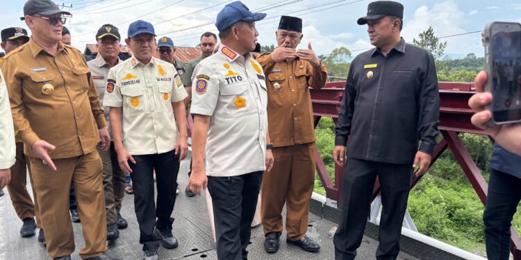 Dampingi Mendagri, Wagub Aceh Tinjau Kerusakan Infrastruktur dan Salurkan Bantuan