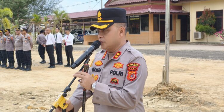 Kapolres Aceh Tamiang Imbau Buruh Rayakan May Day Secara Damai dan Tertib