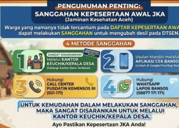 Nama Tak Masuk Daftar JKA? Pemprov Aceh Sediakan Empat Jalur Sanggahan