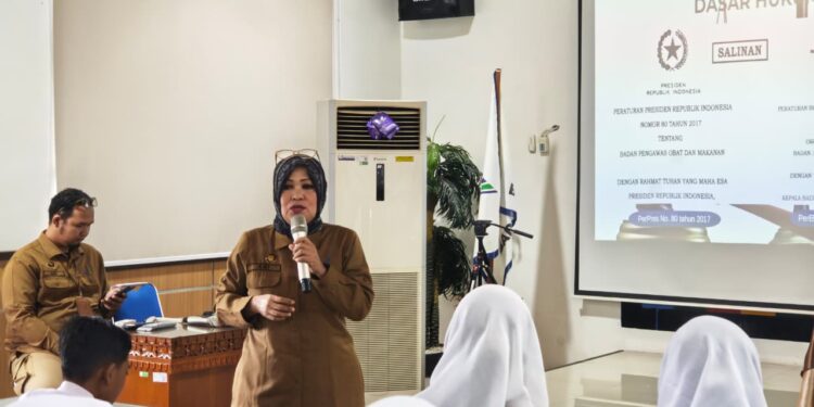 Edukasi Cek KLIK dan Bahaya Narkoba, Siswa SMPN 4 Bireuen Kunjungi BBPOM Aceh