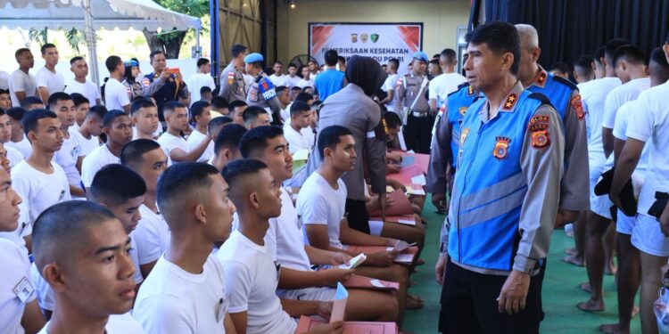 Ribuan Calon Bintara Polri Ikuti Tes Kesehatan, Kapolda Aceh Pastikan Transparansi