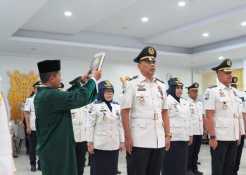 Kanwil Ditjenpas Aceh Lantik 33 Pejabat Manajerial, Perkuat Kinerja dan Integritas Pemasyarakatan
