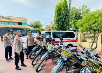 Polresta Banda Aceh Siagakan 300 Personel Amankan Mayday 2026