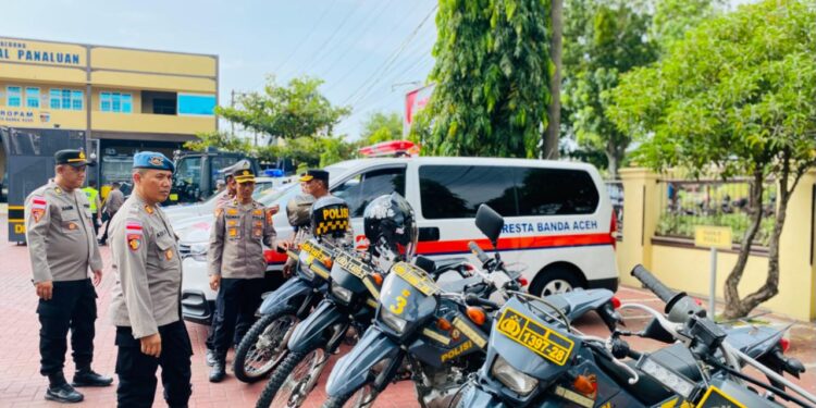 Polresta Banda Aceh Siagakan 300 Personel Amankan Mayday 2026
