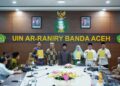 Empat Bakal Calon Rektor UIN Ar-Raniry Paparkan Visi di Hadapan Senat