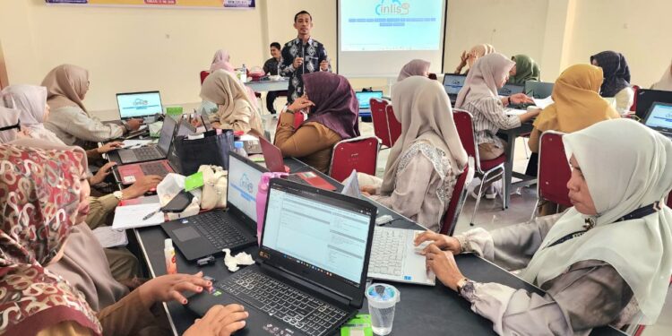 DPK Aceh Latih 30 Pengelola Perpustakaan Bireuen Kuasai INLISLite