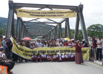 Ulama dan Tokoh Masyarakat Beutong Ateuh Kompak Tolak Izin Tambang