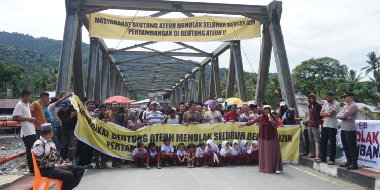 Ulama dan Tokoh Masyarakat Beutong Ateuh Kompak Tolak Izin Tambang