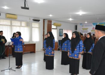 BKKBN Aceh Lantik Enam Penata KKB, Dorong Layanan Bangga Kencana Lebih Profesional
